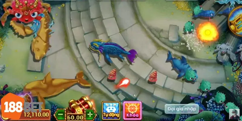 Người chơi khám phá kho game bắn cá đa dạng trên giao diện 188BET
